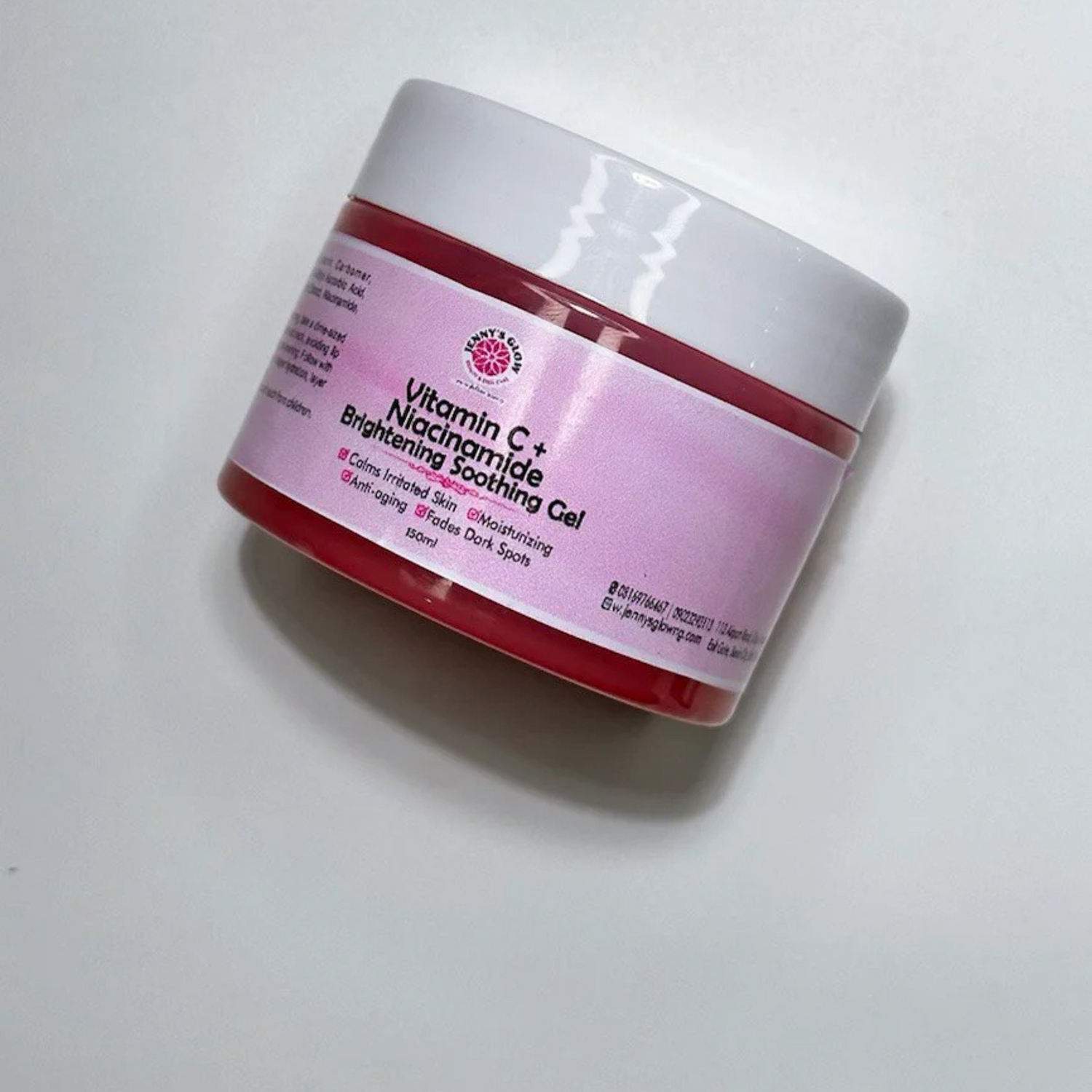 JennysGlow Vitamin c + Niacinamide Brightening soothing Gel