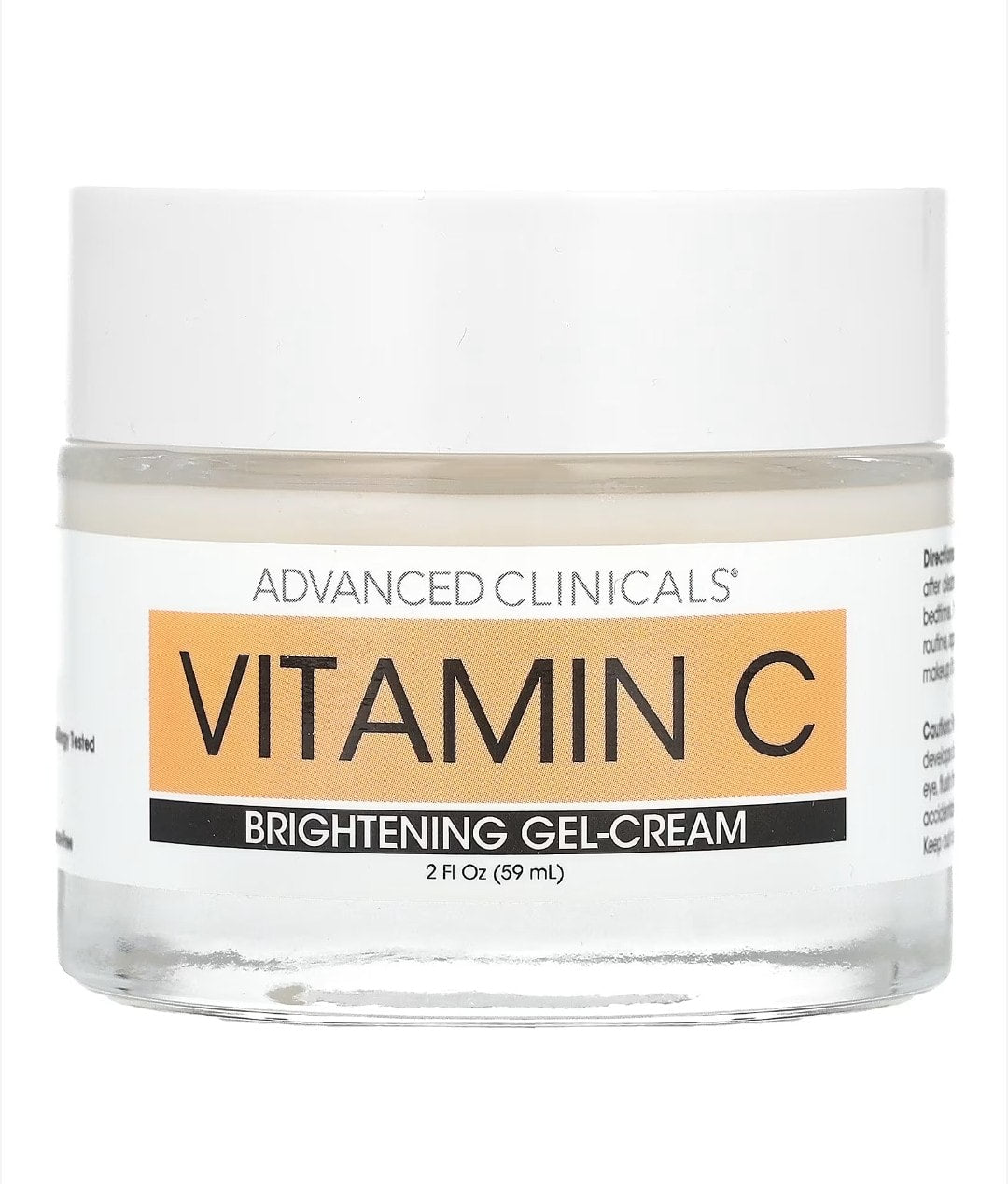 Advanced Clinicals - Vitamin C, Brightening Gel-Cream, 2 fl oz (59 ml)