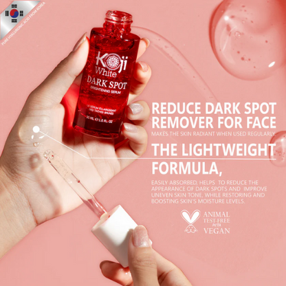 Koji white -  Dark Spot Brightening Serum with X8 Pure Hyaluronic Acid (30ml/1fl oz)