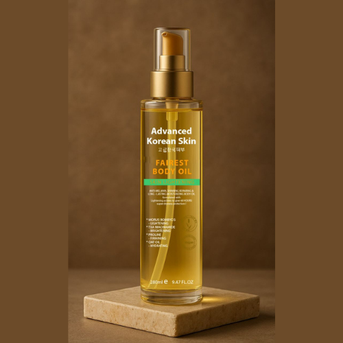 Advanced Korean Skin - Fairest Skin Lightening Body Oil (280ml)