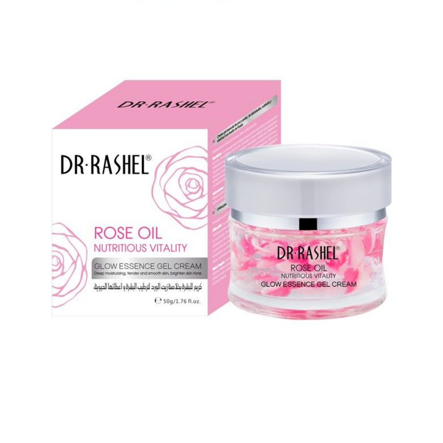 Dr Rashel - Rose Oil Glow Essence Gel Cream (50g / 1.76 oz)