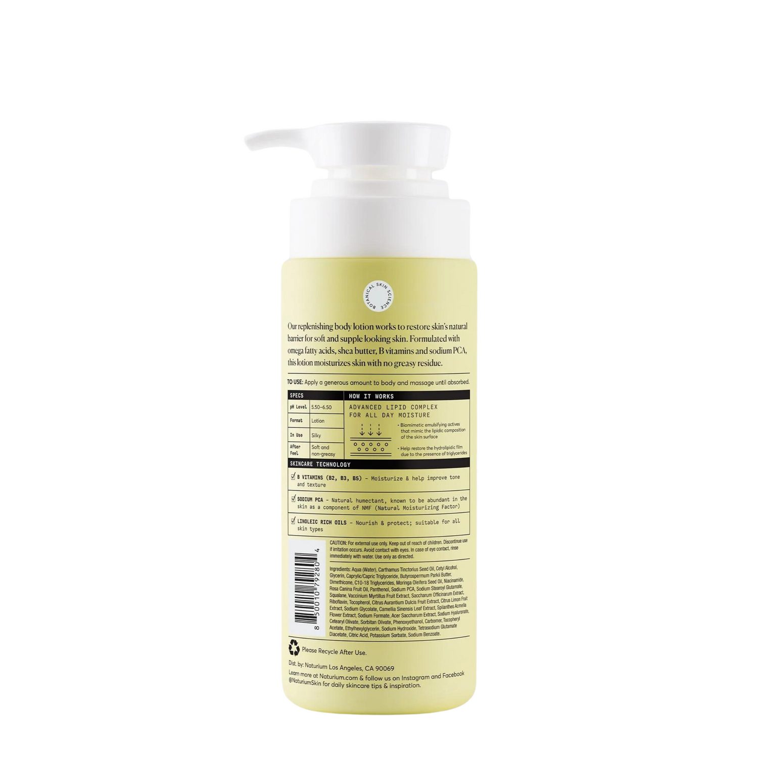 Naturium - Bio-Lipid Restoring Body Lotion (414 ml/ 14 fl oz)