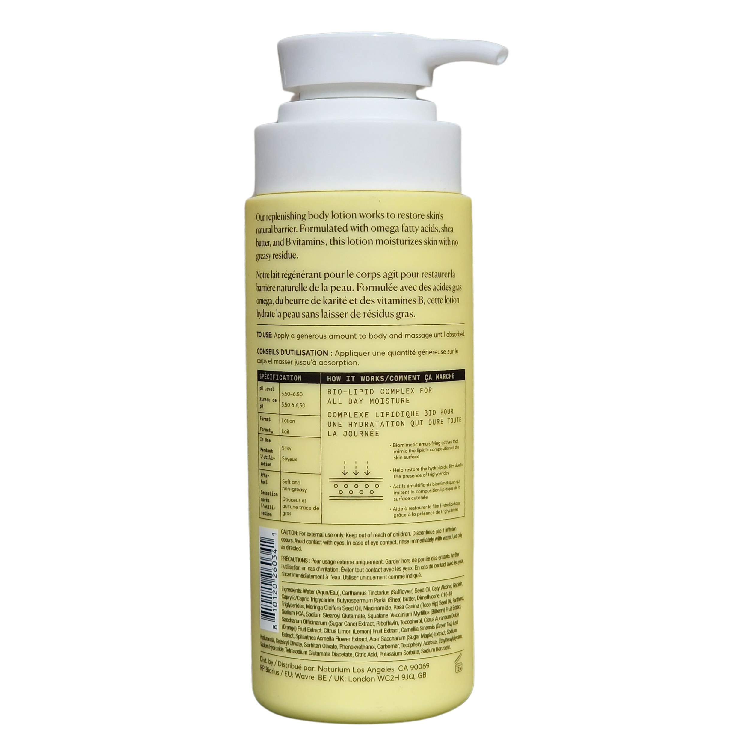 Naturium - Bio-Lipid Restoring Body Lotion (414 ml/ 14 fl oz)