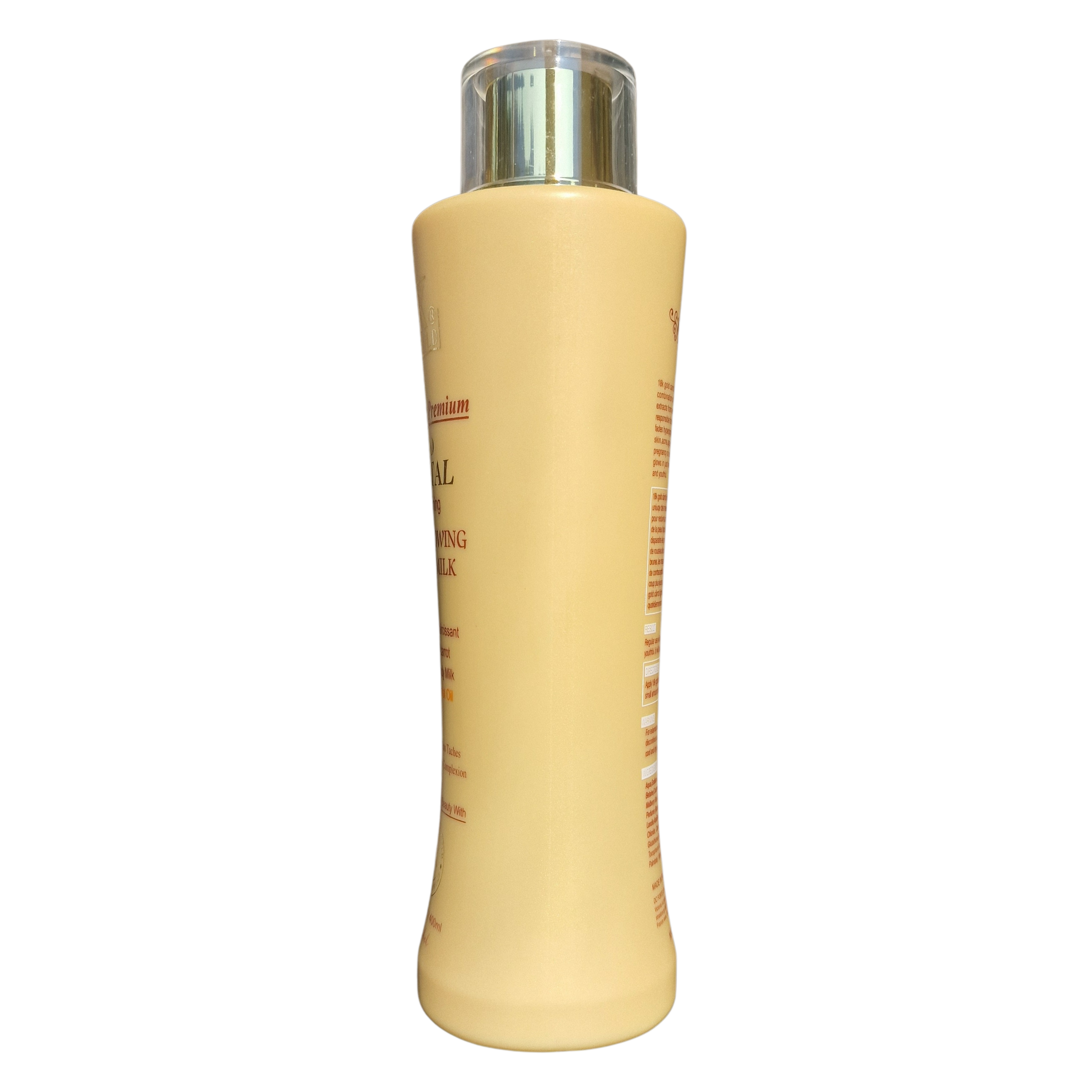 18k Paris Gold - Skin Glowing Body Milk (Gold Crystal Lightening) - 400ml
