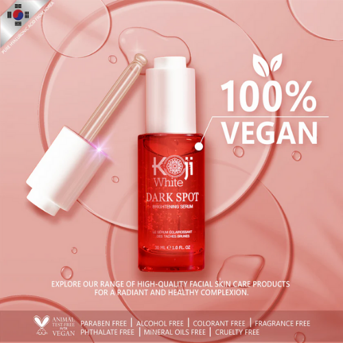 Koji white -  Dark Spot Brightening Serum with X8 Pure Hyaluronic Acid (30ml/1fl oz)