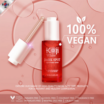 Koji white -  Dark Spot Brightening Serum with X8 Pure Hyaluronic Acid (30ml/1fl oz)