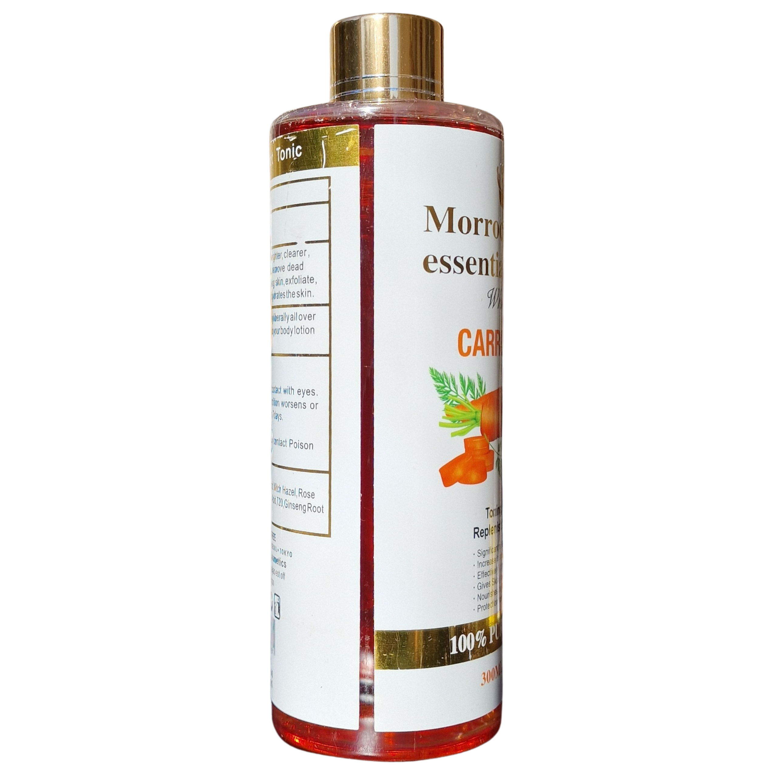Morrocan Argan Essential Oils 6in1 - Whitening Carrot Tonic (300ml / 11 fl oz)
