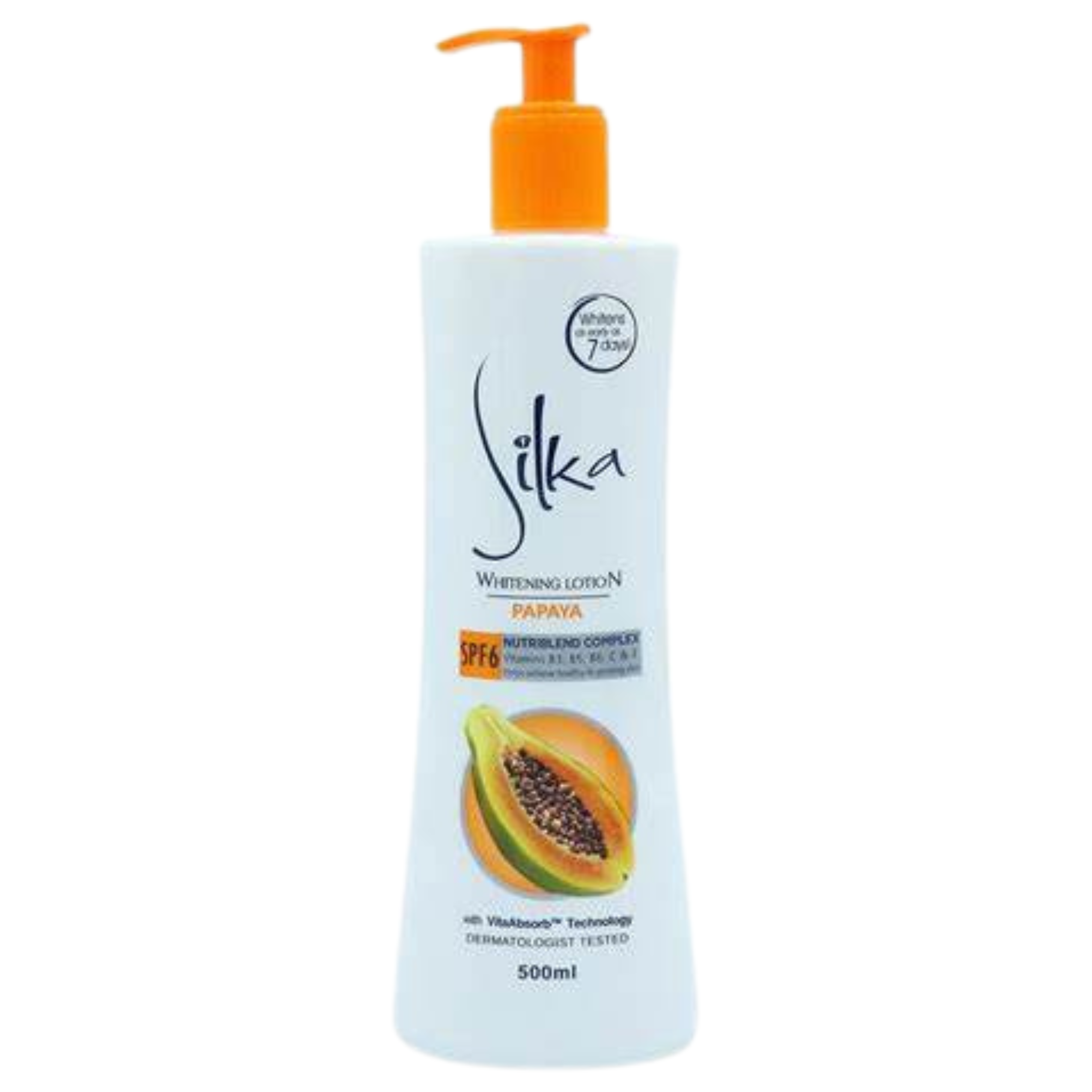 Silka - Whitening Papaya Lotion ( 500ml)