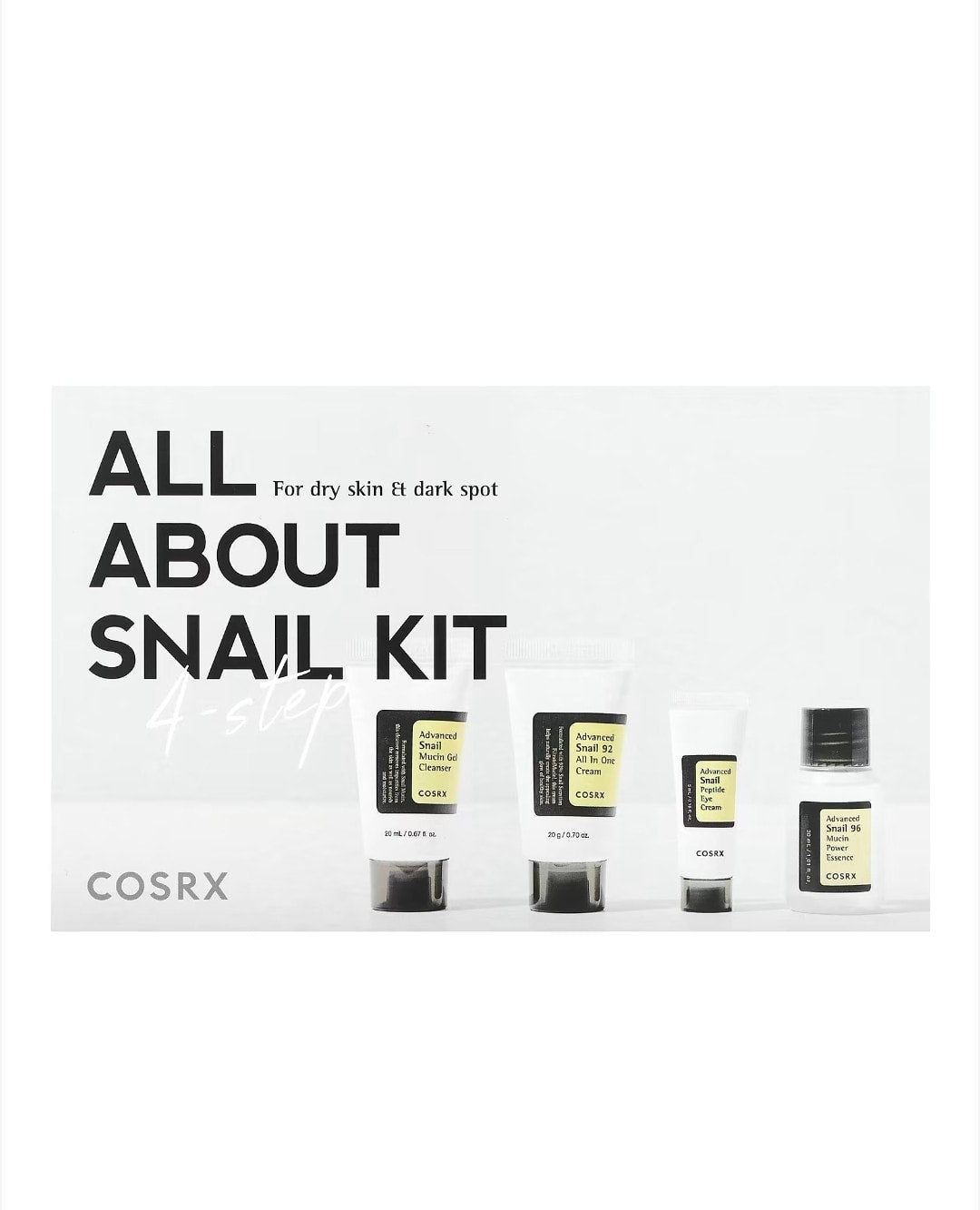 COSRX - All About Snail Kit, 4 Piece Kit
