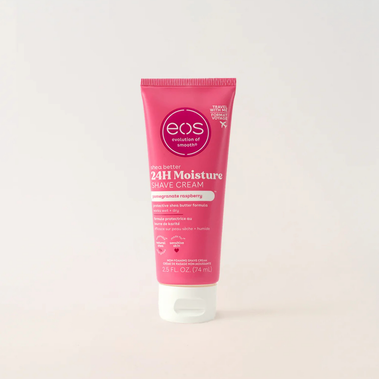 eos - Pomegranate Raspberry Travel Shave Cream