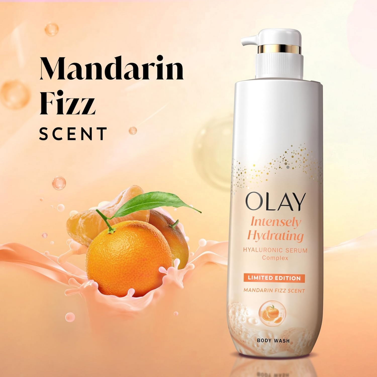 Olay - Mandarin Fizz Intensely Hydrating Body Wash (20fl oz/591ml)