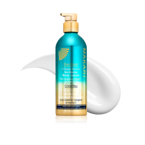Makari - Blue Chrystal Skin Reviving Body Lotion With Glutathione, Collagen &amp; Vitamin C (500ml)