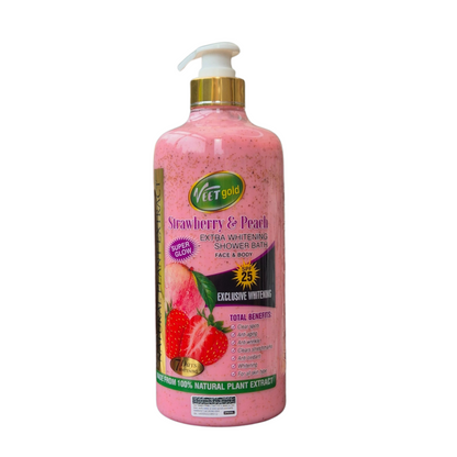 Veetgold - Strawberry &amp; Mango Peach Body Wash (1000ml)
