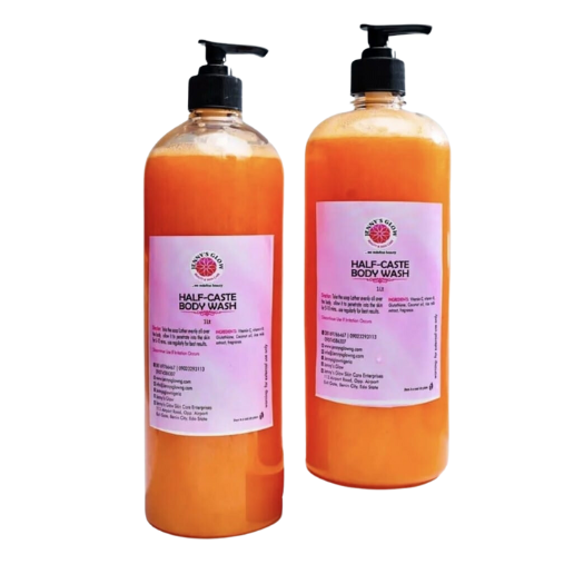 JennysGlow - Half Cast Body Wash (1 Litre)