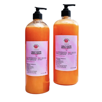 JennysGlow - Half Cast Body Wash (1 Litre)