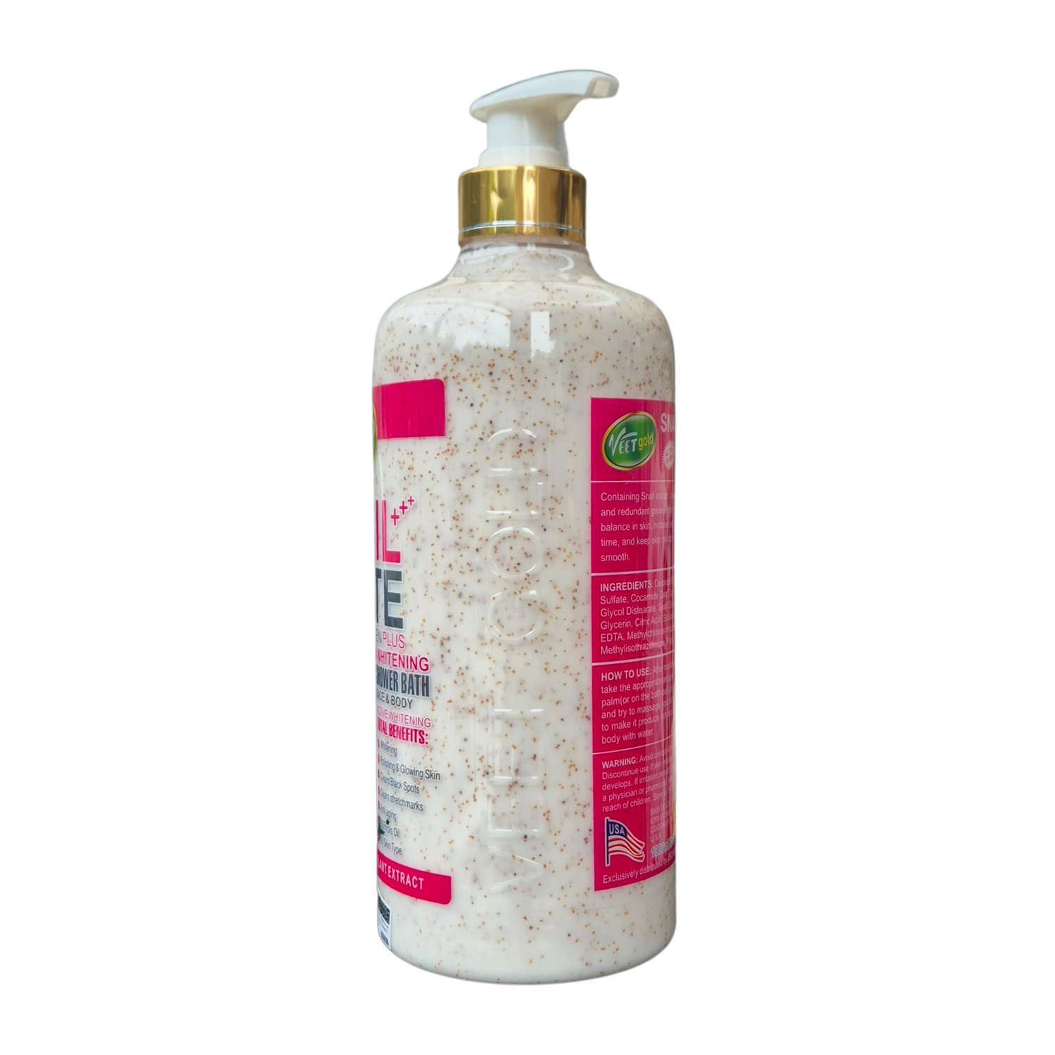 Veetgold - Snail White Whitening Shower Bath (1000ml)