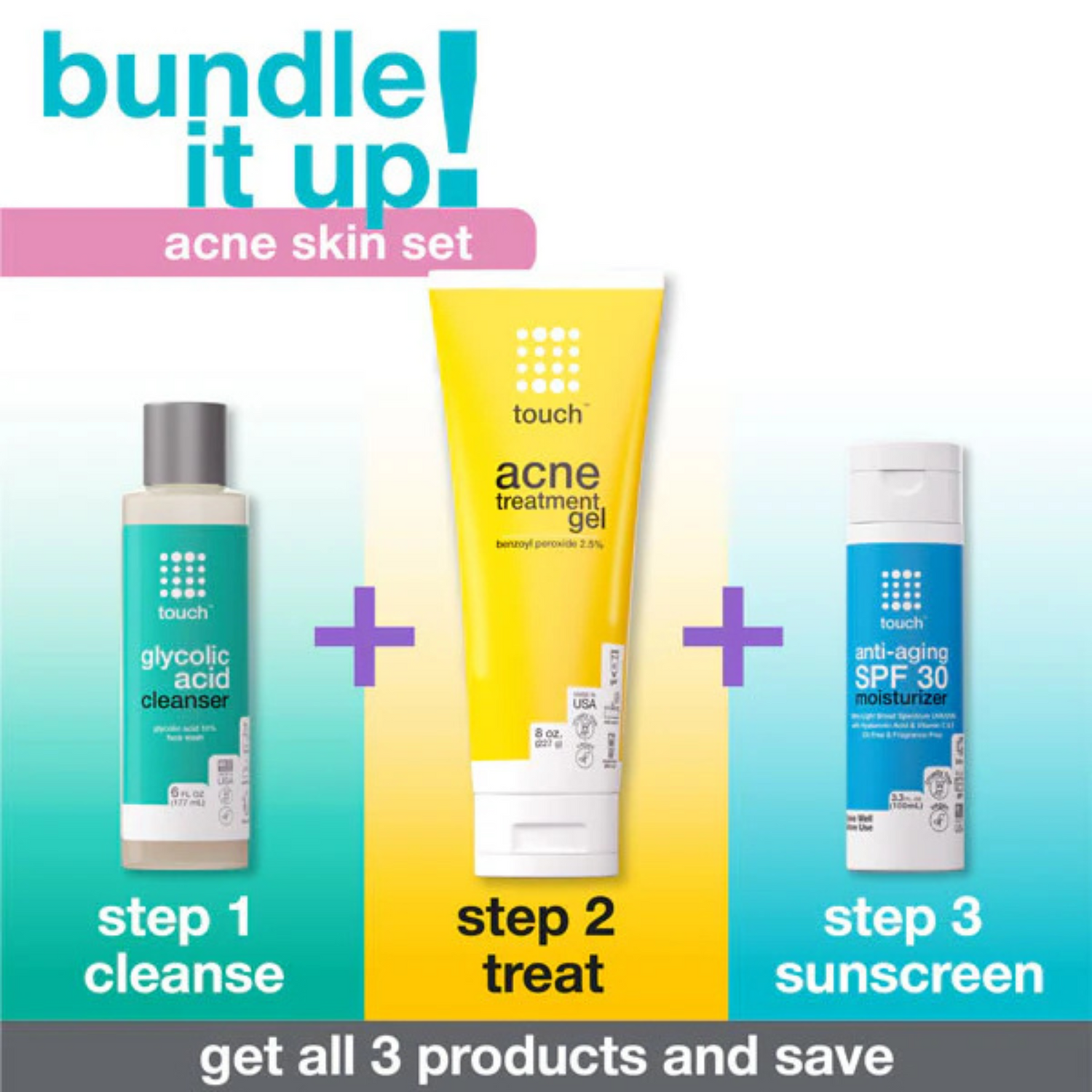 Touch - Anti Aging Moisturizer With SPF 30 For Radiant Skin
