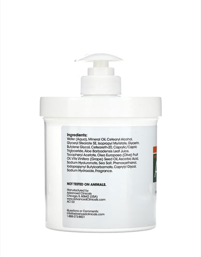 Advanced Clinicals - Manuka Honey Cream, 1 lbs (16 oz)