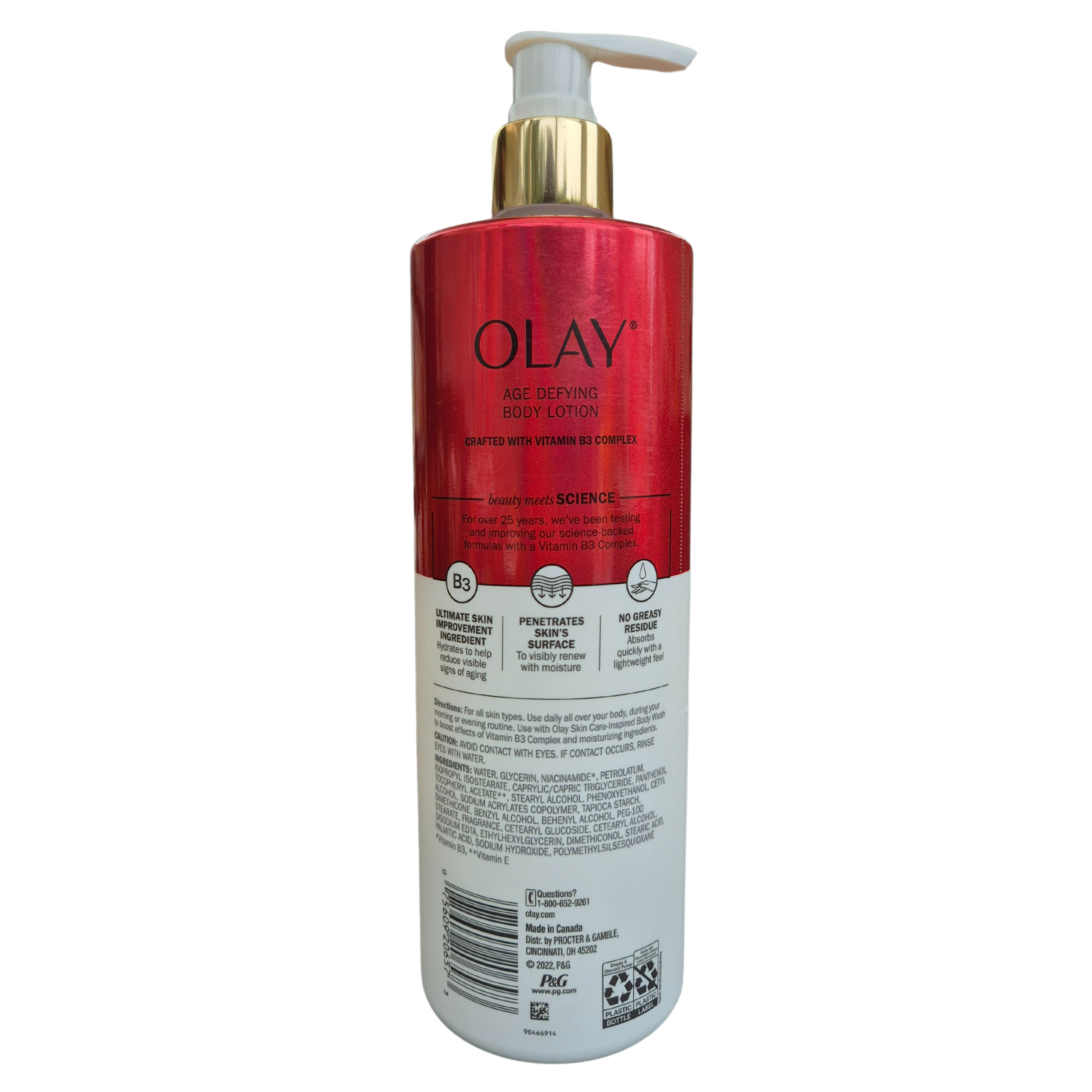 Olay - Niacinamide Age Defying Body Lotion (502ml / 17 fl oz)