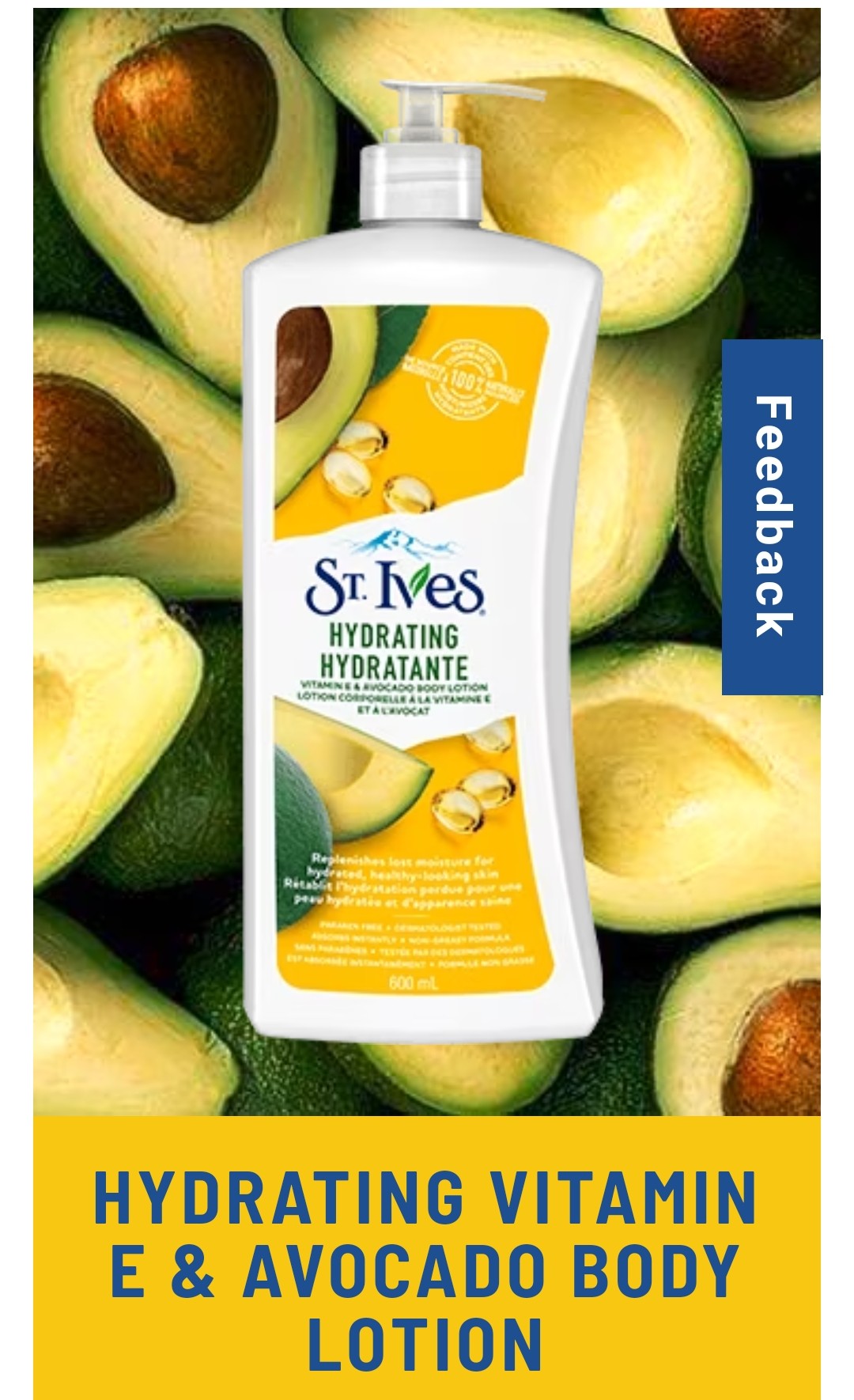 St.lves - Vitamin E &amp; Avocado Body Lotion