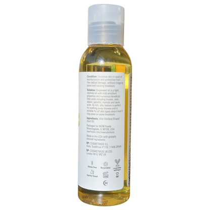 Now Solutions - Grapeseed Oil (118ml / 4 fl oz)
