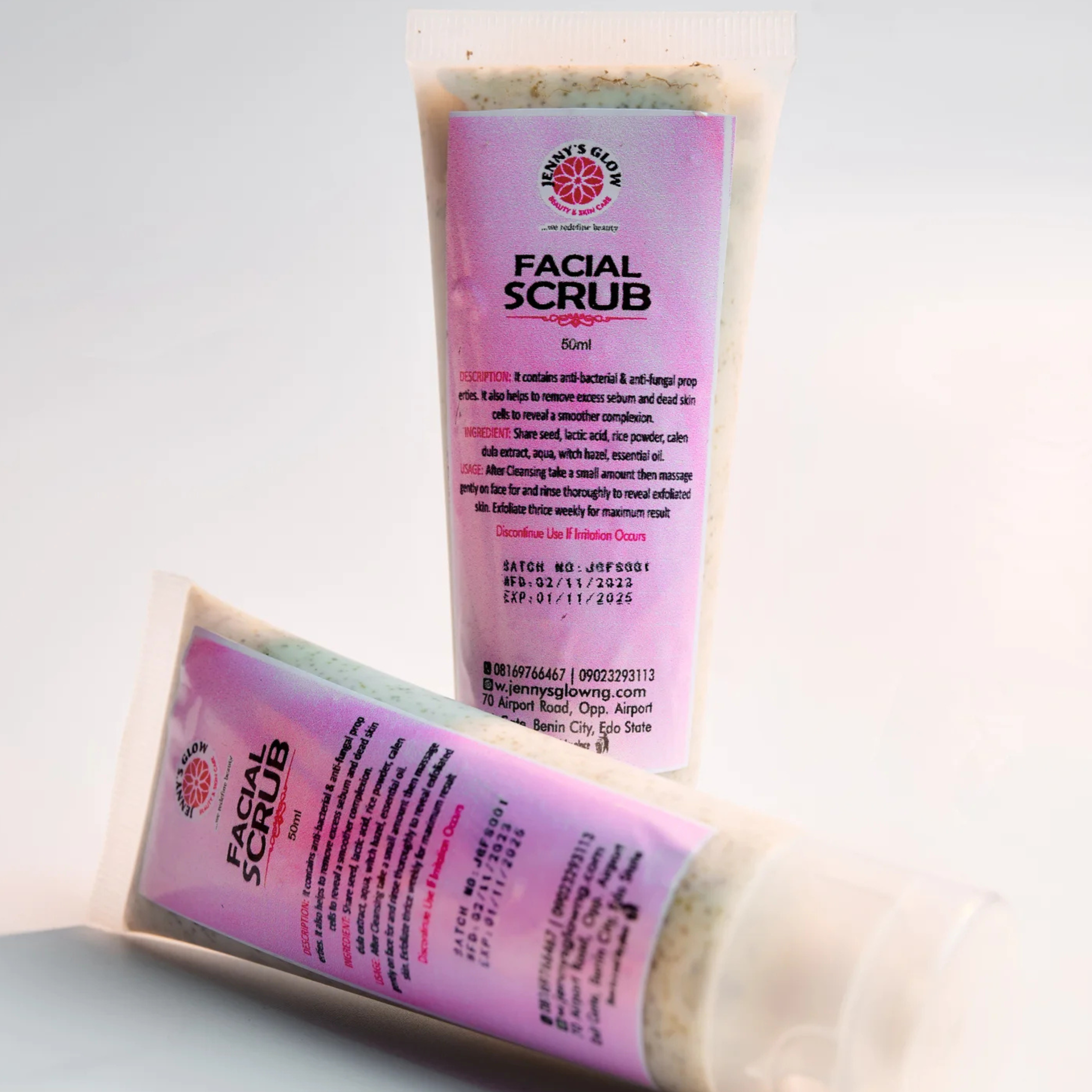 JennysGlow -  Resurfacing Facial Scrub