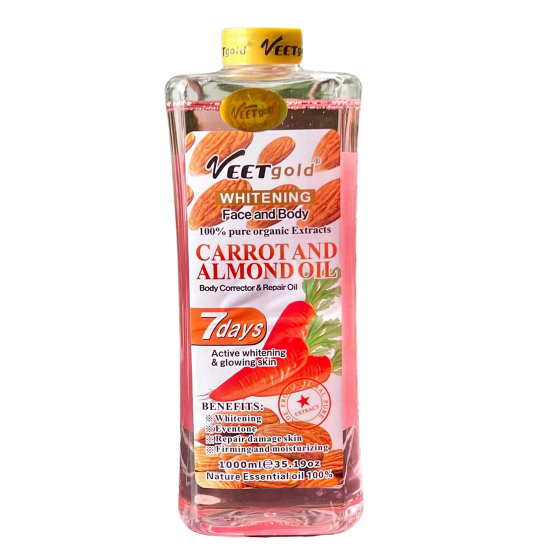 Veetgold - Carrot &amp; Almond Oil (1L)
