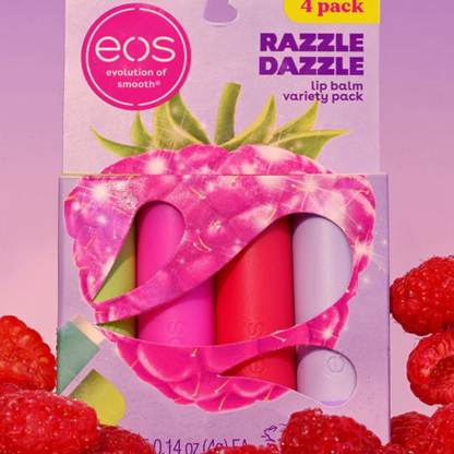 eos - 4 - Pack Razzle Dazzle Lip Balm Variety Pack
