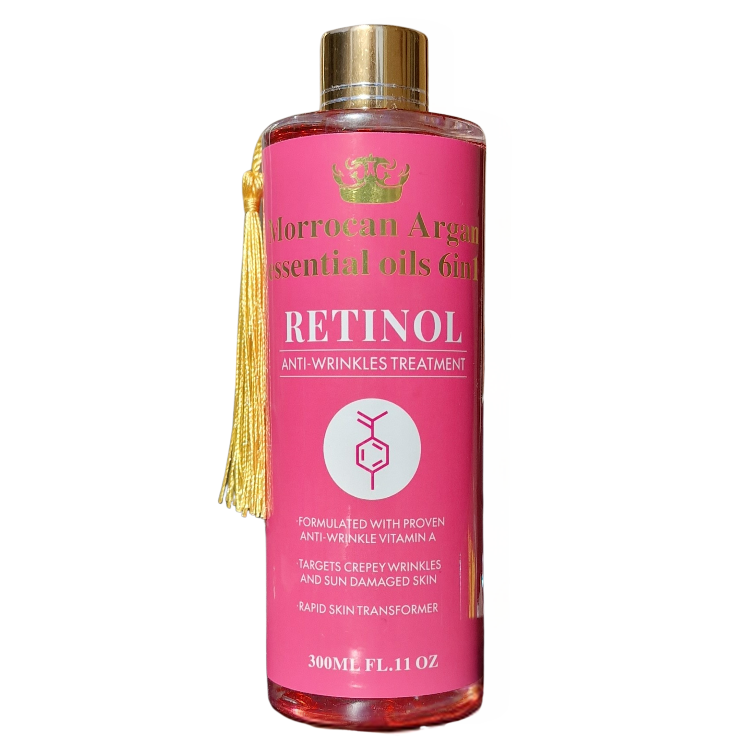 Morrocan Argan Essential Oils 6in1 - Retinol (300ml / 11 fl oz)