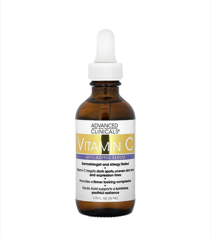 Advanced Clinicals - Vitamin C Serum, Anti-Aging, 1.75 fl oz (52 ml)