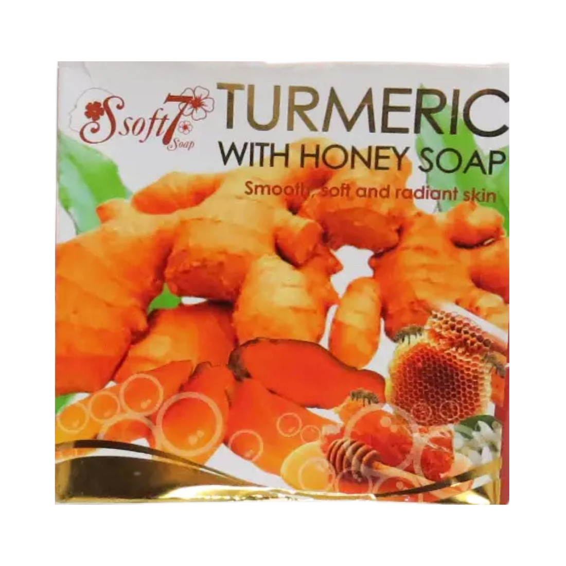 S SOFT 7 - Turmeric with Honey  soap