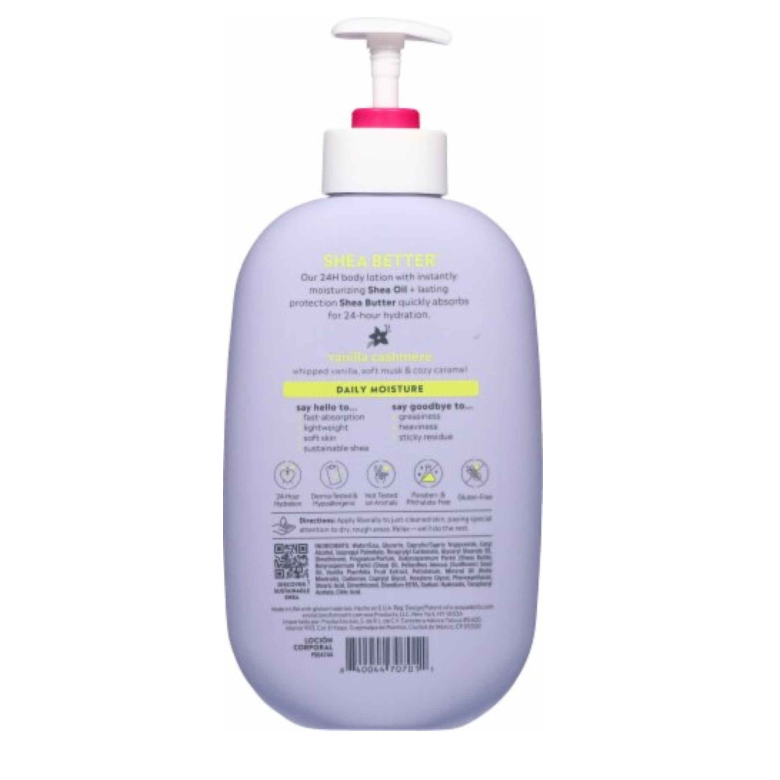eos - Vanilla Cashmere Body Lotion (16fl oz/473ml)