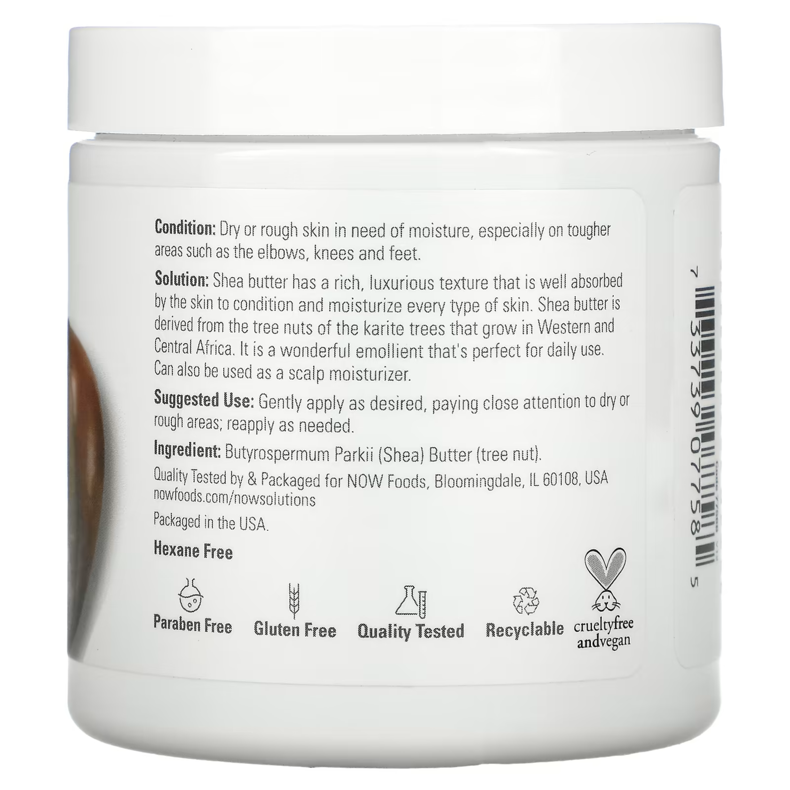 Now Solution - Shea Butter (7oz/198g)
