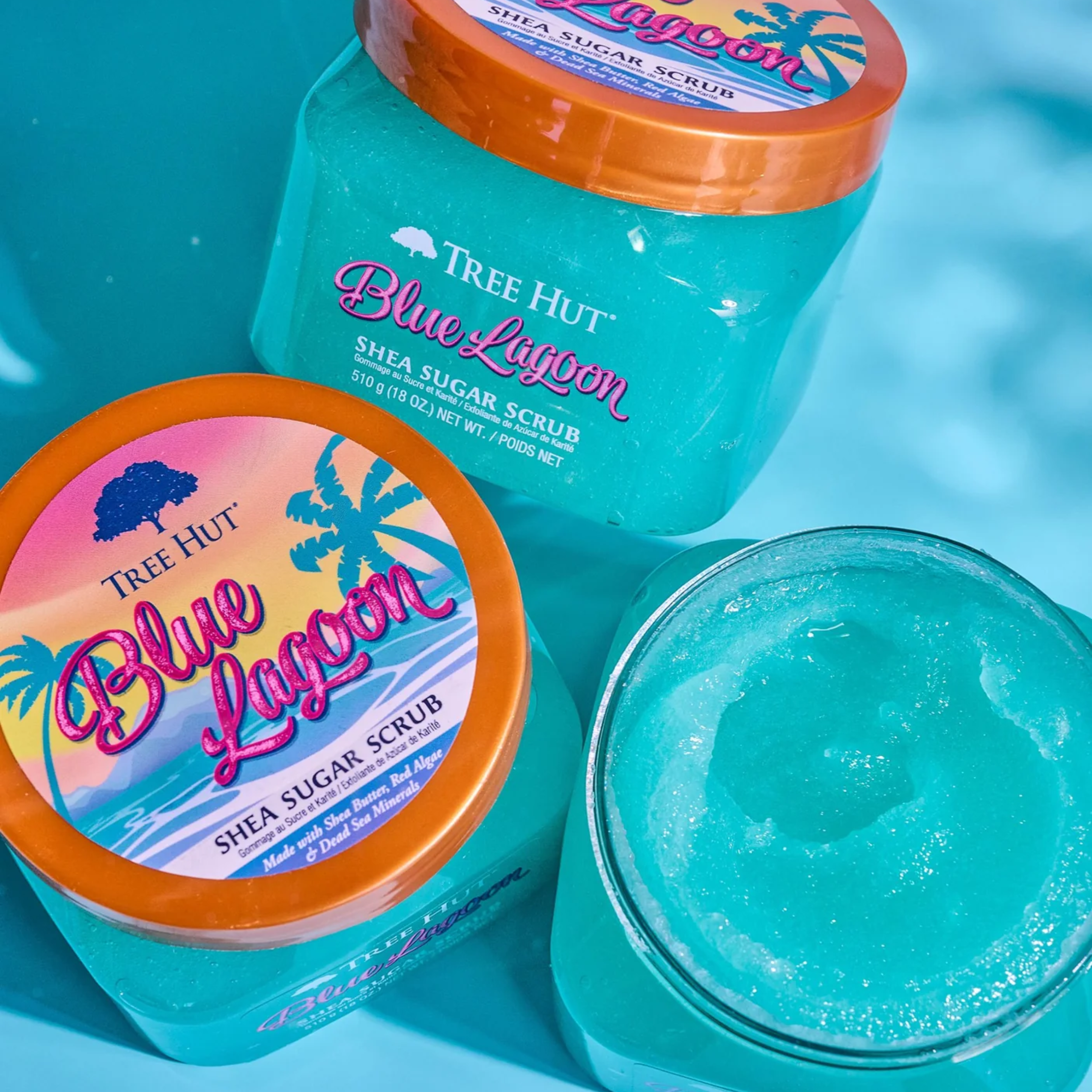 Tree Hut - Blue Lagoon Shea Sugar Scrub