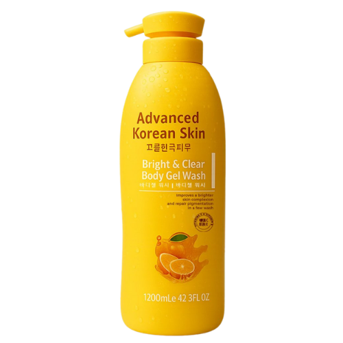 Advanced Korean Skin Bright Vitamin C &amp; Vitamin E Clear Body Gel Wash