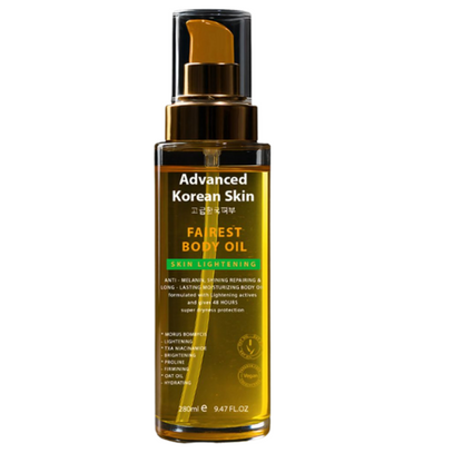 Advanced Korean Skin - Fairest Skin Lightening Body Oil (280ml)