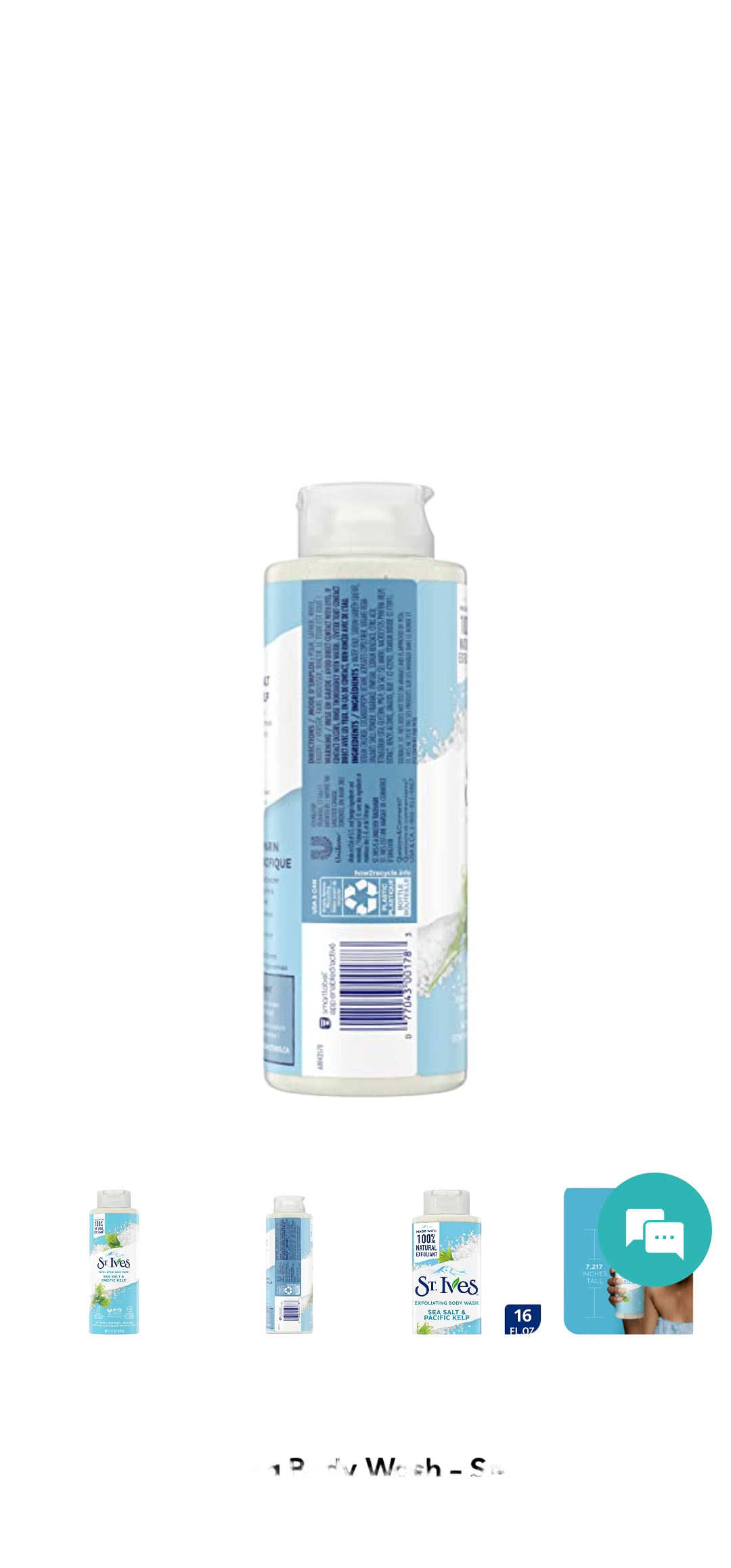 St. Ives - Exfoliating Body Wash Sea Salt + Pacific Kelp