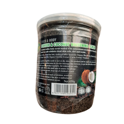 Veetgold - Coffee &amp; Coconut Whitening Scrub