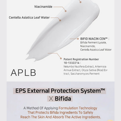 APLB - Bifida Niacinamide Facial cream 55ml