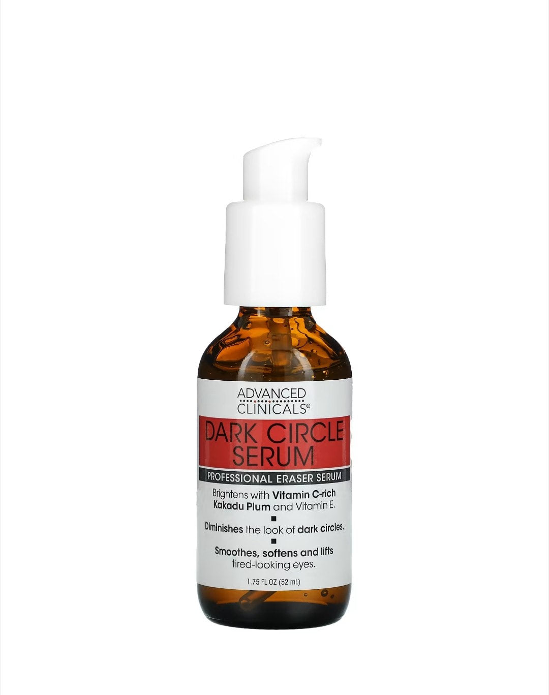 Advanced Clinicals - Dark Circle Serum, Fragrance Free, 1.75 fl oz (52 ml)