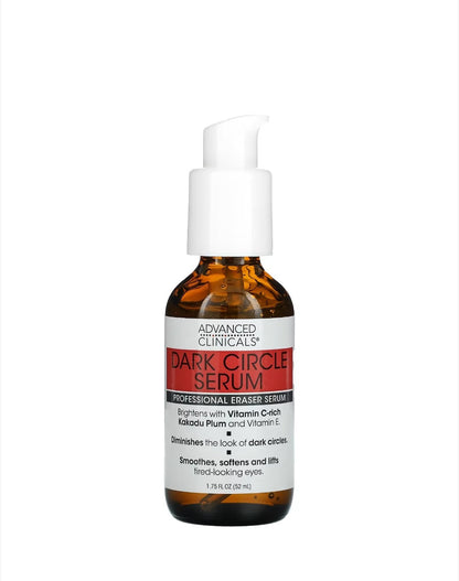 Advanced Clinicals - Dark Circle Serum, Fragrance Free, 1.75 fl oz (52 ml)