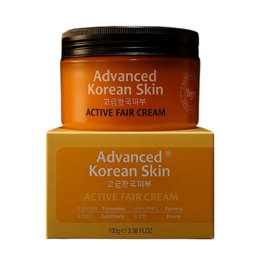 Advanced Korean Skin - Active Fair Face Cream (100 g)