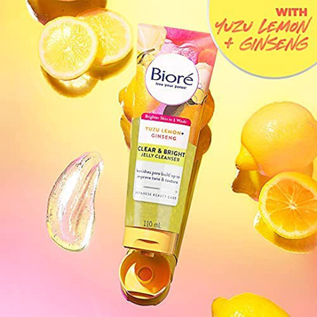 Bioré - Yuzu Lemon + Ginseng (110ml)