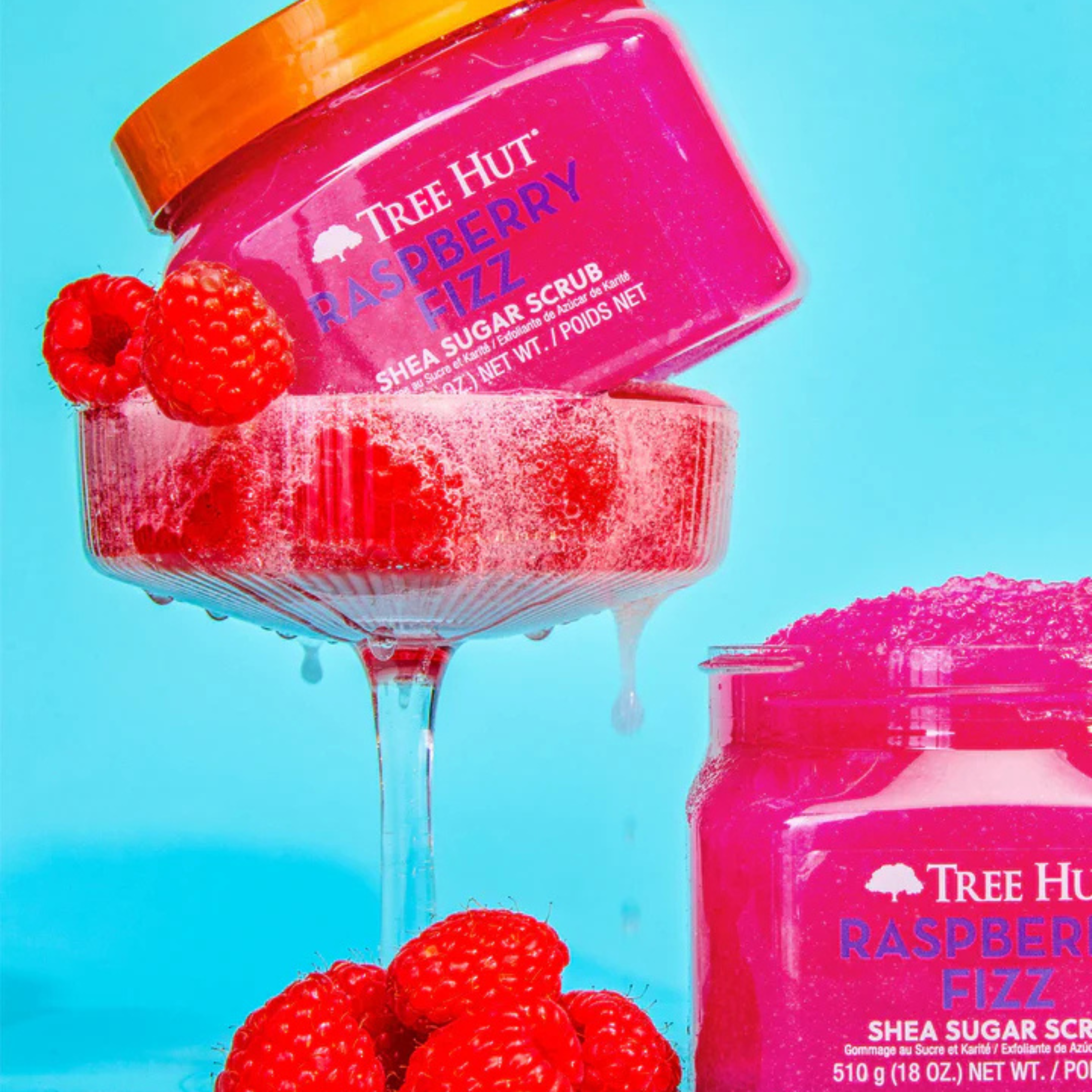 Tree Hut - Raspberry Fizz Shea Sugar Scrub