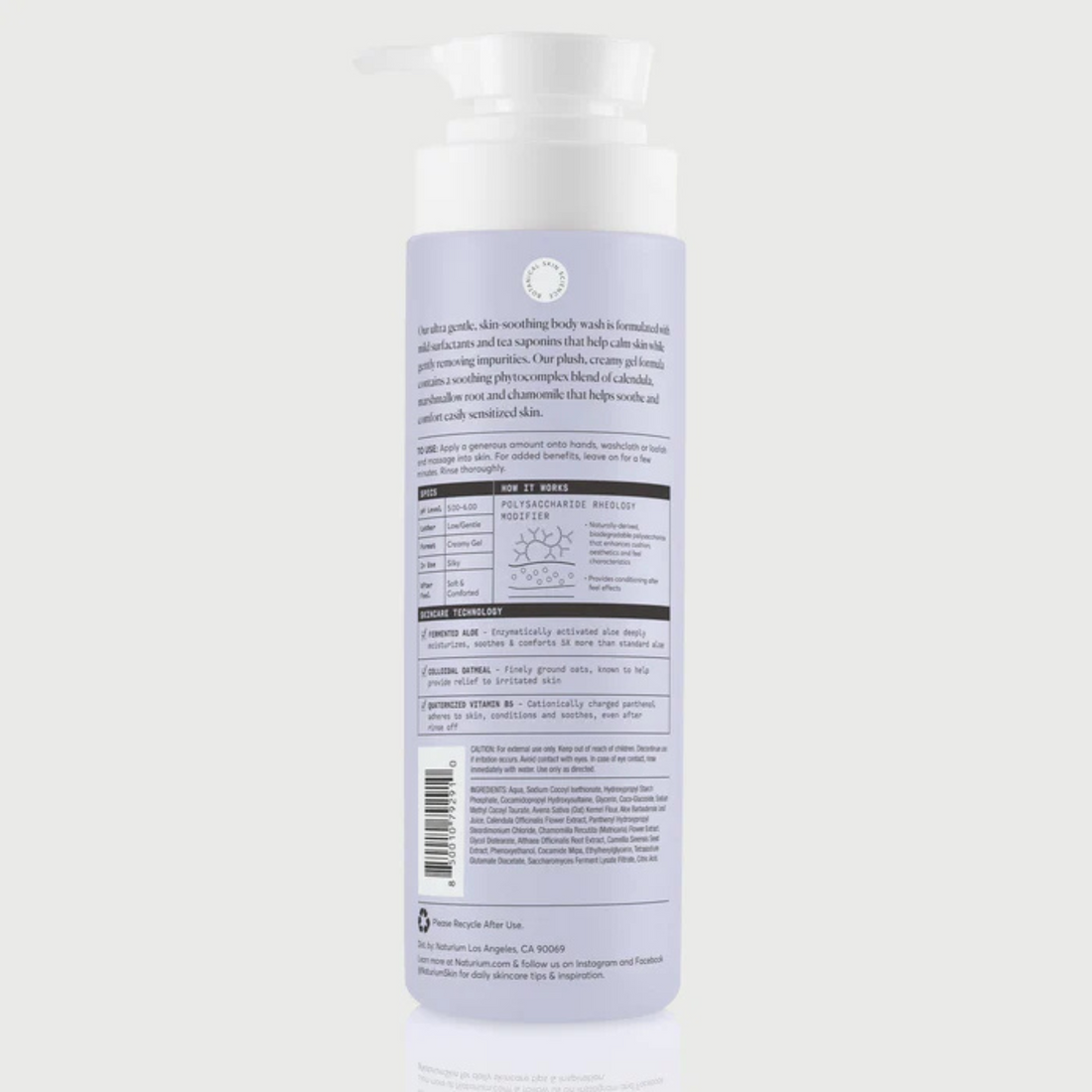 Naturium - The Soother Sensitive Skin Body Wash