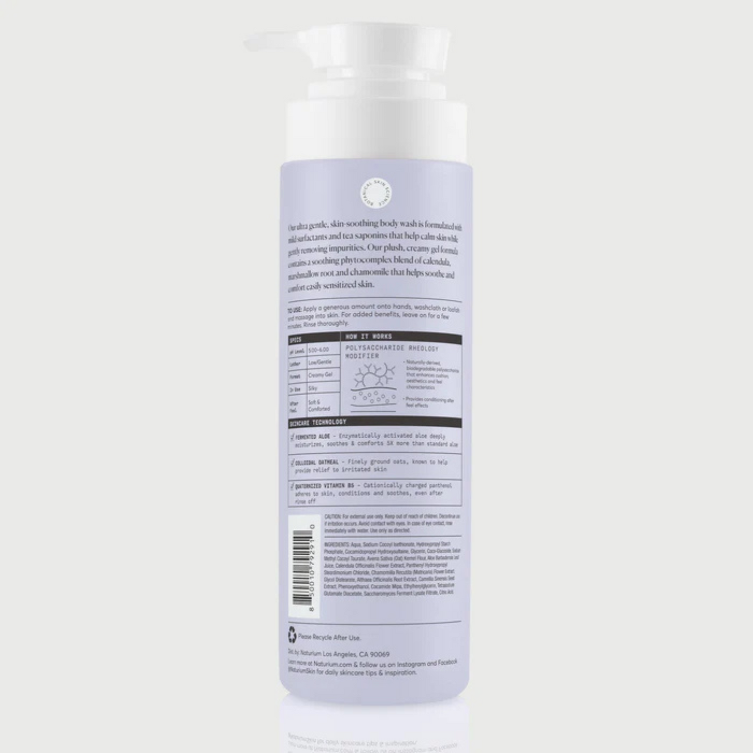 Naturium - The Soother Sensitive Skin Body Wash