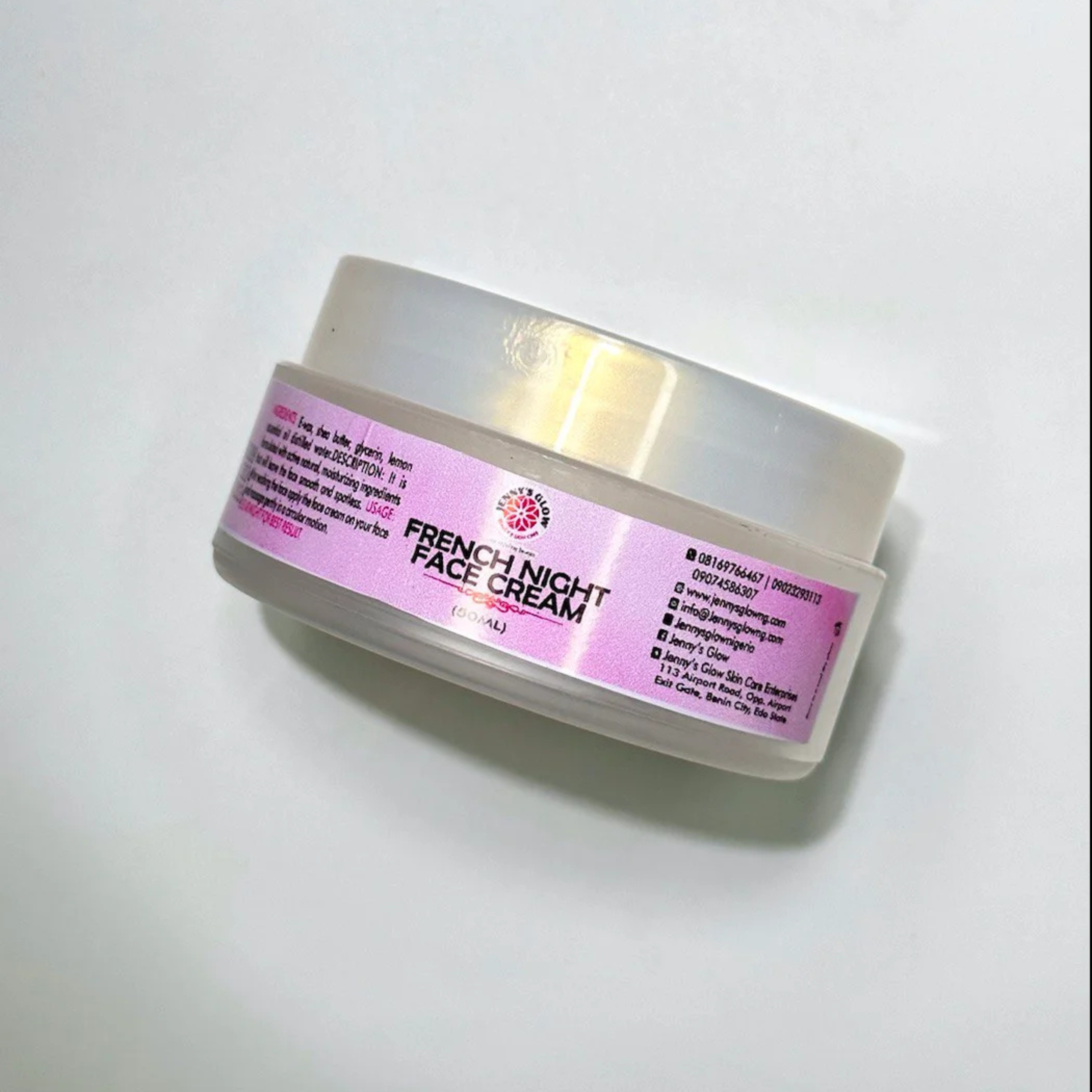 JennysGlow - French Night Face cream