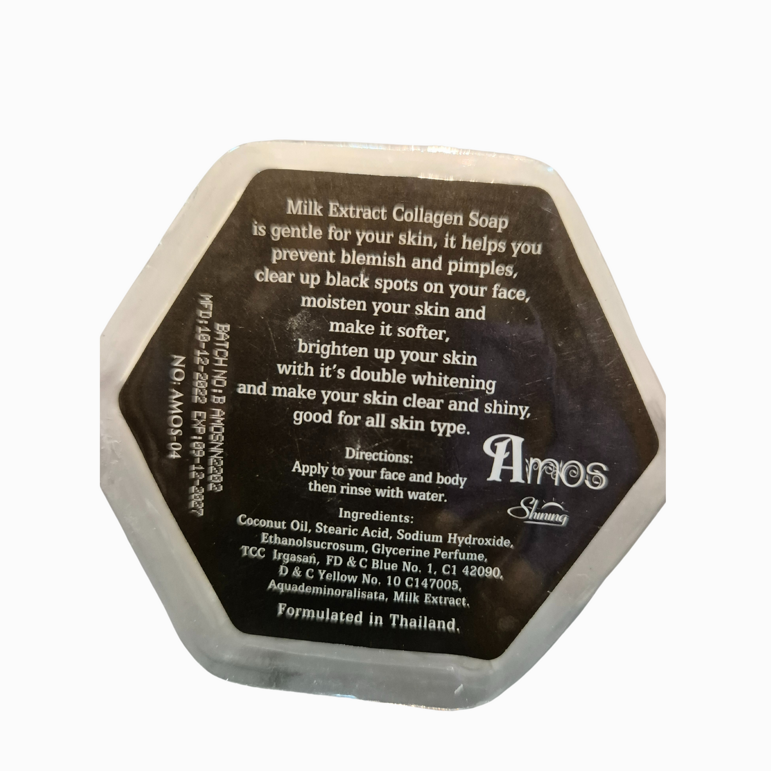 Amos - Collogen Milk Face Soap