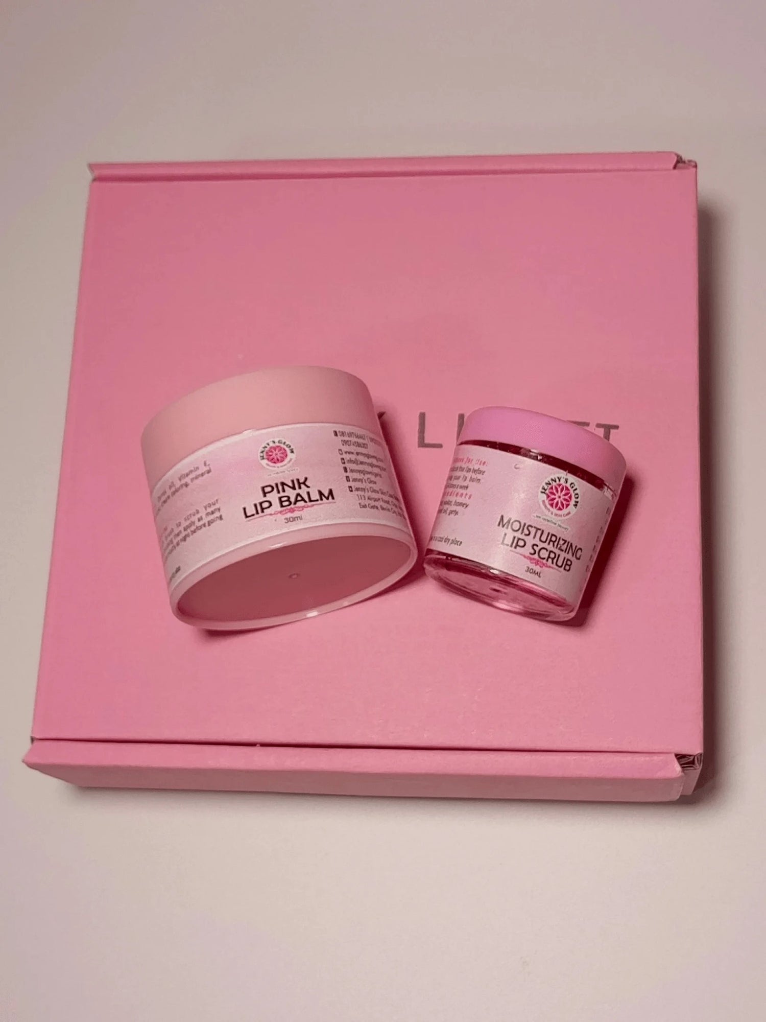 JennysGlow - Pink Lip Set
