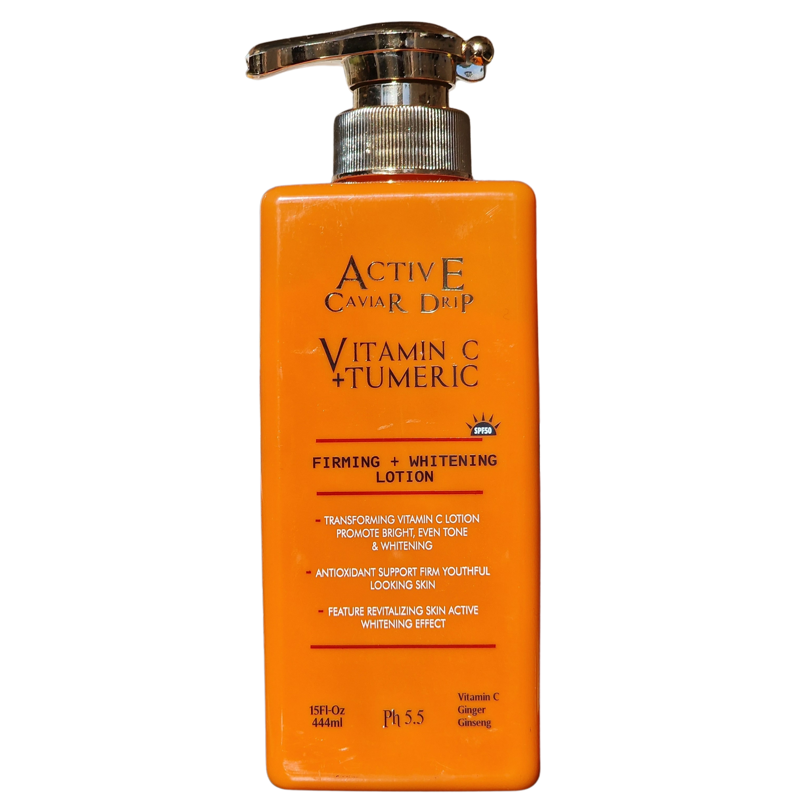 Active Caviar Drip - Vitamin C + Turmeric Lotion (444ml / 15 fl oz)